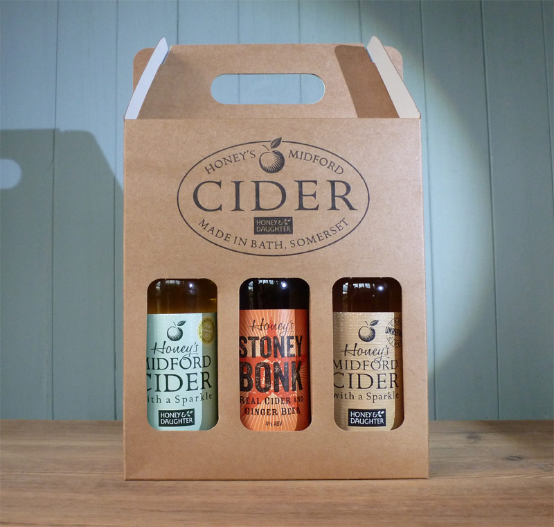 Cider gift box carrier